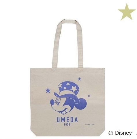 Disney THE MARKET 2026　阪急うめだ本店限定「うめだ トートバッグ」