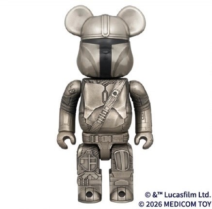 メディコム・トイ「ベアブリック　ロイヤル　セランゴール　ザ　マンダロリアン400%」
