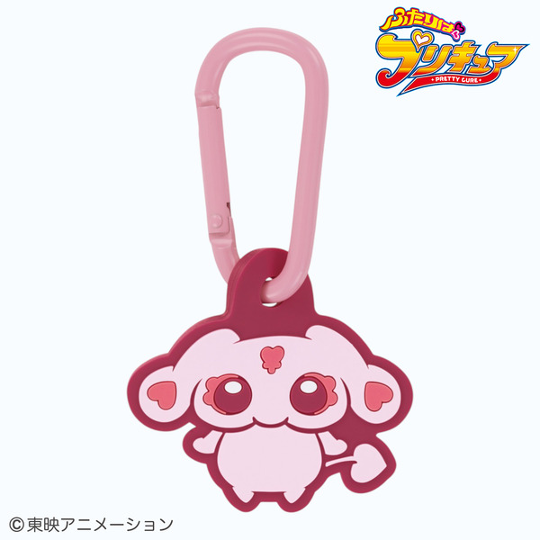 ラバーマスコット付きカラビナ