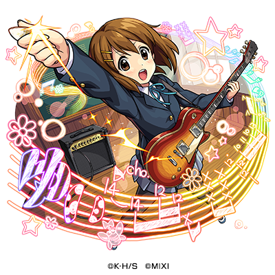 火属性　★6リードギター＆ボーカル 平沢 唯（獣神化）CV：豊崎愛生