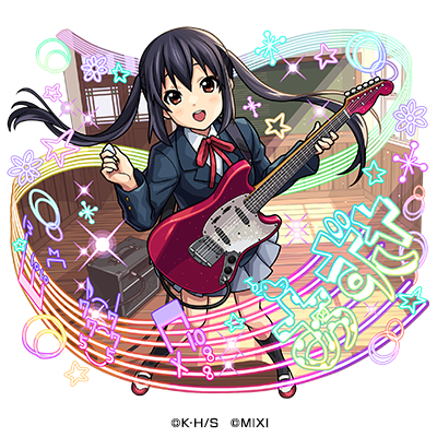 闇属性　★6リズムギター 中野 梓（獣神化）CV：竹達彩奈