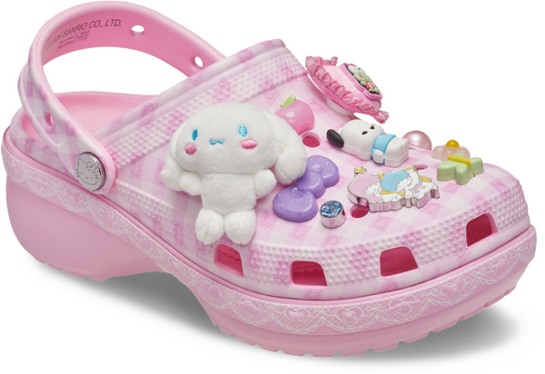 ハローキティ アンド フレンズ クラシック プラットフォーム クロッグ