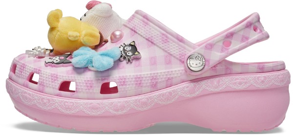 ハローキティ アンド フレンズ クラシック プラットフォーム クロッグ