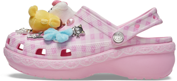ハローキティ アンド フレンズ クラシック プラットフォーム クロッグ