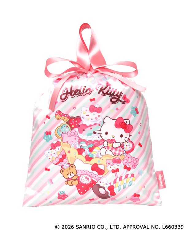 サンリオキャラクターズ　Fancy Snacks & Sweet 巾着バッグ