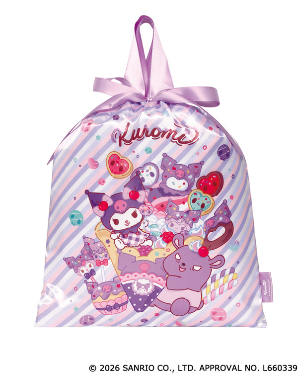 サンリオキャラクターズ　Fancy Snacks & Sweet 巾着バッグ