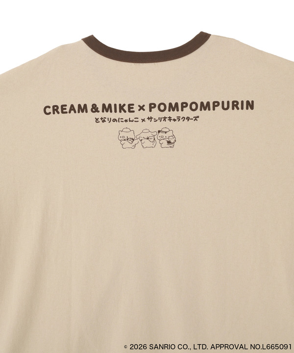 カレッジデザイン配色リンガーT