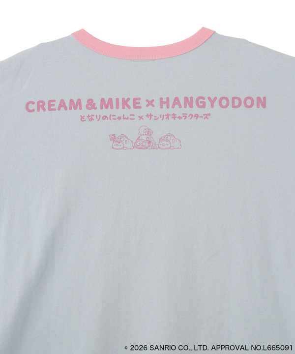 カレッジデザイン配色リンガーT