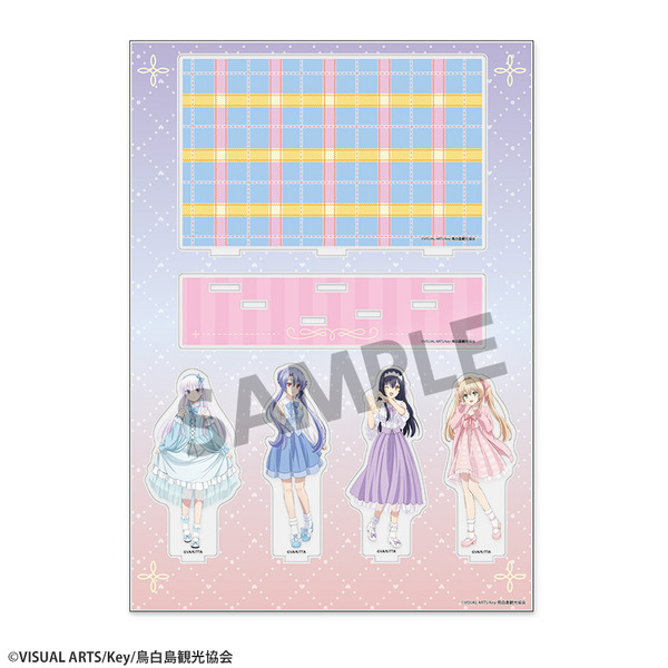 Summer Pockets 背景付き描き下ろしアクリルスタンド ゆめかわ ver.