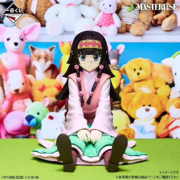 「一番くじ HUNTER×HUNTER ZAOLDYECK FAMILY」E賞：アルカ=ゾルディック/ナニカ MASTERLISE　全2種（選べない）　イメージ
