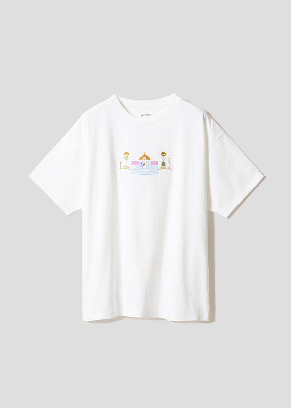 『ドラゴンボールZ』×グラニフ　「精神と時の部屋｜ビッグシルエットTシャツ」