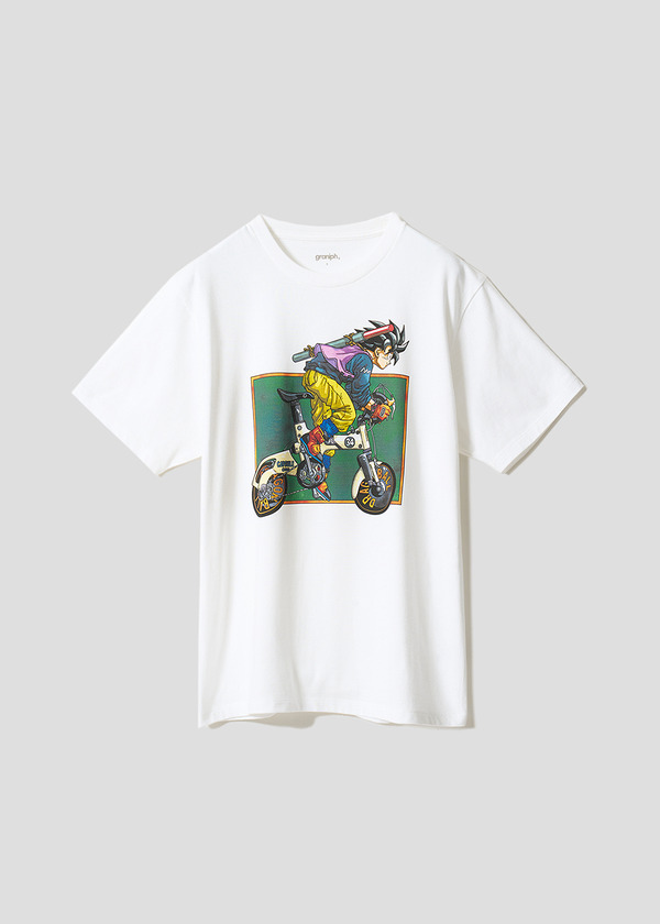 『ドラゴンボールZ』×グラニフ　「悟空のサイクリング｜Tシャツ」