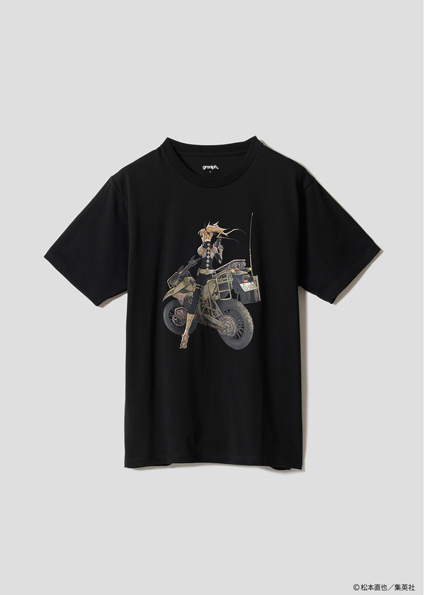 『怪獣8号』×グラニフ　「四ノ宮キコル｜Tシャツ」前面