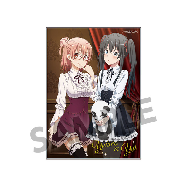 「やはり俺の青春ラブコメはまちがっている。シリーズ トレーディングアクリルカード vol.4」雪乃＆結衣 お嬢様 続 ver.