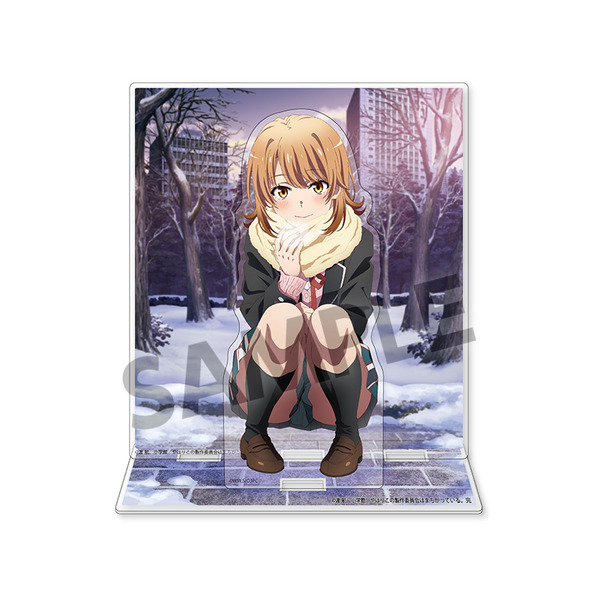 「やはり俺の青春ラブコメはまちがっている。完 背景付きアクリルスタンド」一色いろは 2019 winter ver.