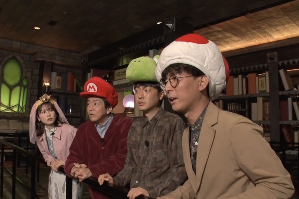 『ネプリーグSP』左から）丹生明里、堀内健、たくろう（赤木裕、きむらバンド）