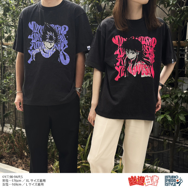 『幽☆遊☆白書』ヴィンテージ風Tシャツ（4種）