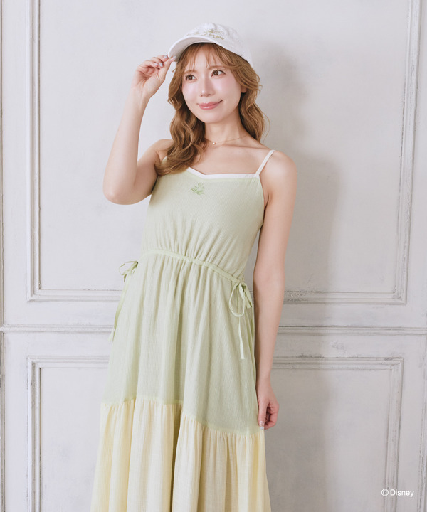 Areeam Disney Collection「Disney Princess」ティアードワンピース　着用イメージ