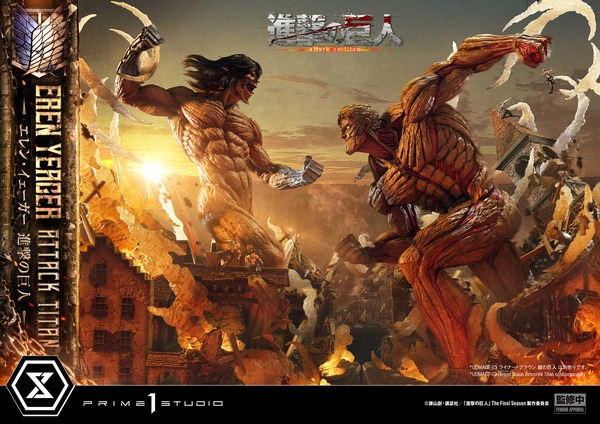 アルティメットジオラママスターラインTVアニメ『進撃の巨人』 エレン・イェーガー、ライナー・ブラウン