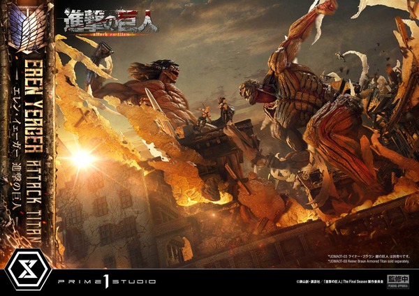 アルティメットジオラママスターラインTVアニメ『進撃の巨人』 エレン・イェーガー、ライナー・ブラウン