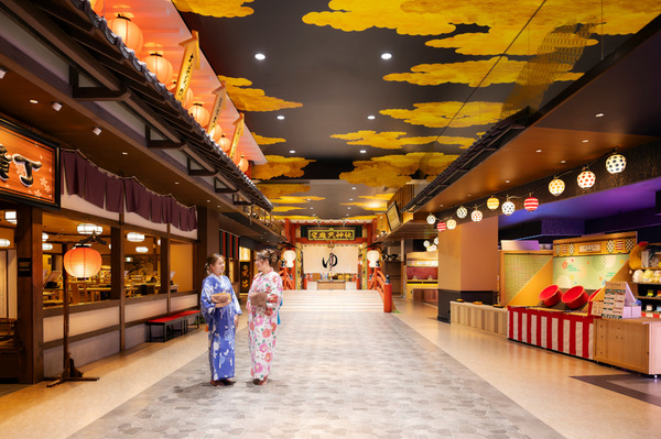 温泉型テーマパーク「空庭温泉 OSAKA BAY TOWER」弁天通り