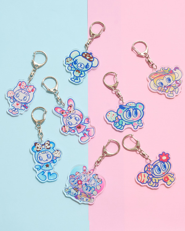 サーティワン アイスクリーム×ナルミヤキャラクターズ ランダムアクリルキーホルダー（全7種）880円(税込)