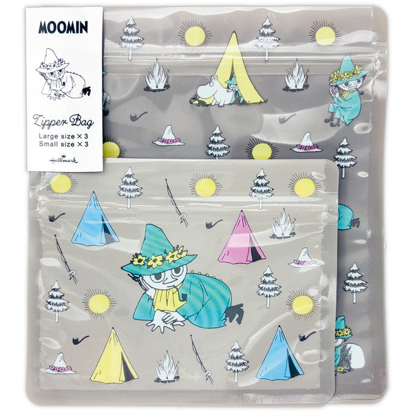 「Moomin valley's day」ジッパーバッグ 748円（税込）