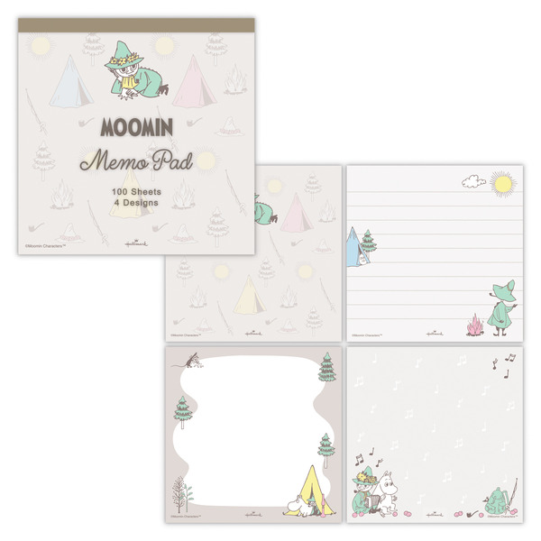 「Moomin valley's day」メモパッド 572円（税込）