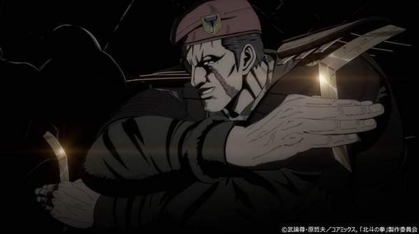 「1秒間に10回も!?」「でも高橋名人より遅いな」…“ナイフ使い”マッド軍曹が放った令和の「たわば！」はどんな感じだった!?【『北斗の拳-FIST OF THE NORTH STAR-』第7話／ネタバレあり反応まとめ】