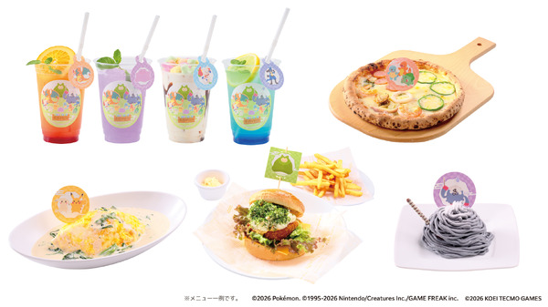 「ぽこ あ ポケモン 湯ったりらいふ」コラボメニュー