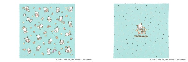 「Zoff｜POCHACCO」メガネ拭き 900円（税込）