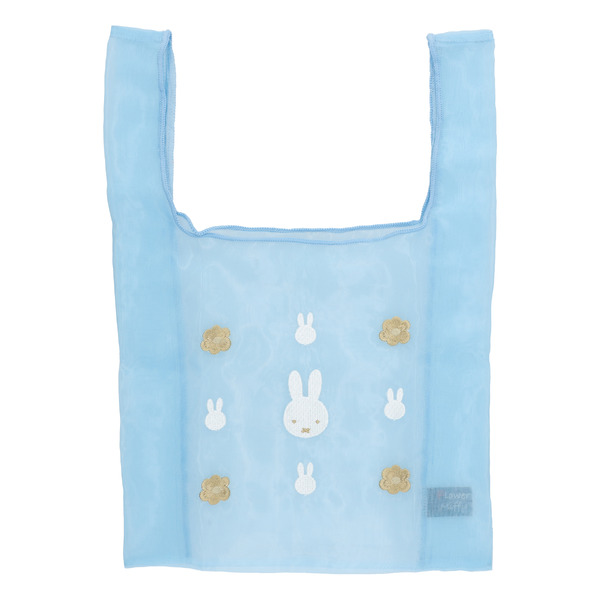 Flower Miffy オーガンジー刺しゅうバッグラージ