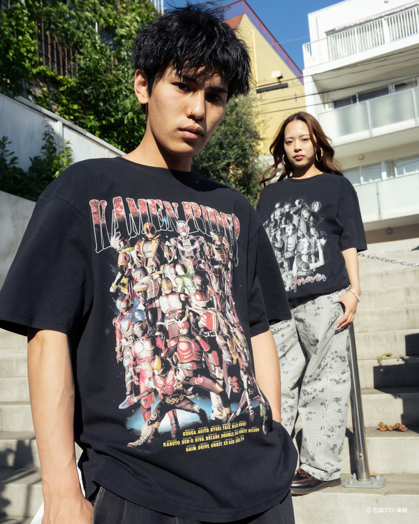 『仮面ライダーシリーズ×HOMEGAME TEEコレクション』
