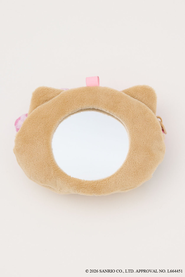 【HELLO KITTY】ミラー付きポーチ