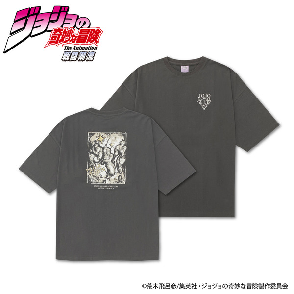 半袖Ｔシャツ「柱の男たち」（アニメ『ジョジョの奇妙な冒険 戦闘潮流』)