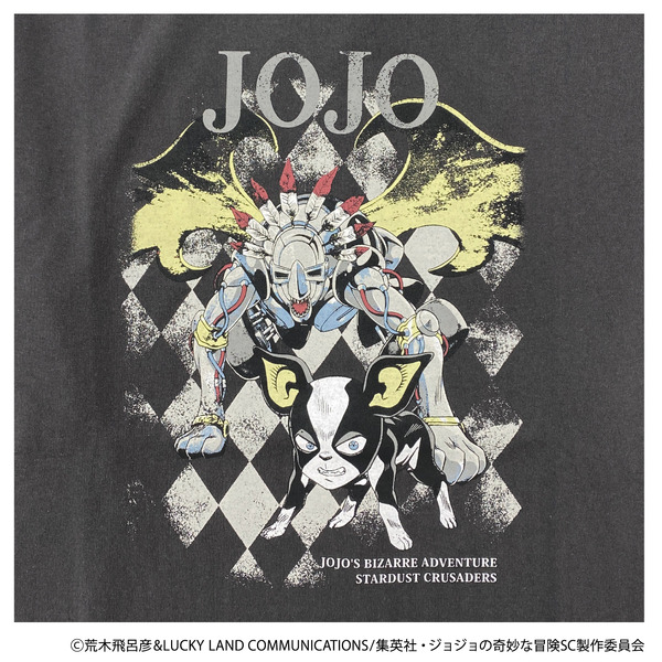 半袖Ｔシャツ「イギー」(アニメ『ジョジョの奇妙な冒険 スターダストクルセイダース』)