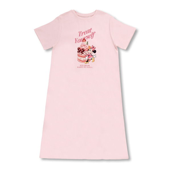 ディズニーストア「ミニー 半袖ワンピース ルームウェア サマースイーツ ピンク Disney Cool Goods」