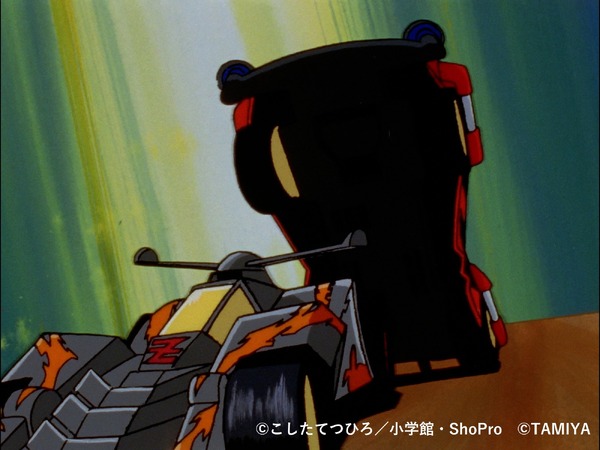 ジオラマ展示：ブロッケンクラッシュ「アニメ『爆走兄弟レッツ&ゴー!!』 30周年記念展」