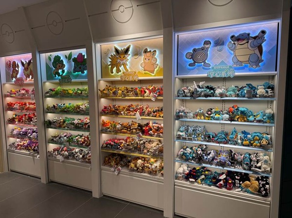 ポケモンぬいぐるみ（写真：合同会社Rouse  李啓源）