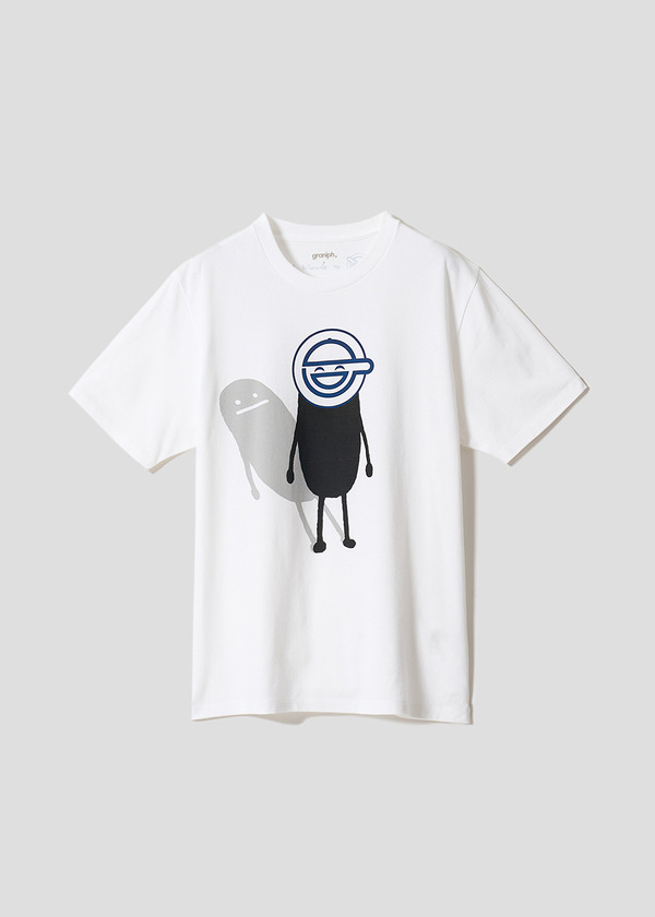 TVアニメ『攻殻機動隊 STAND ALONE COMPLEX』×グラニフ　「笑い男シャドー｜Tシャツ」