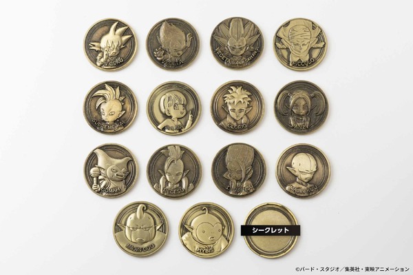 ドラゴンボールDAIMA コレクティブルメダル“メダコレ”金いぶしメダル15種（シークレット1種含む）