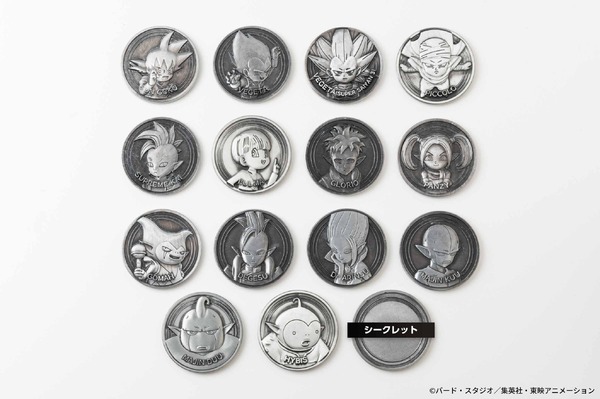 ドラゴンボールDAIMA コレクティブルメダル“メダコレ”銀いぶしメダル15種（シークレット1種含む）