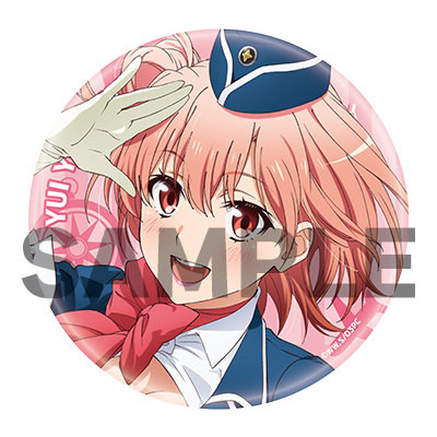 TVアニメ『やはり俺の青春ラブコメはまちがっている。完』BIG缶バッジ 由比ヶ浜結衣 CA Ver.