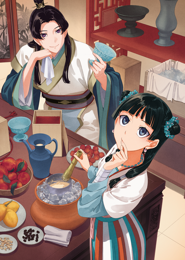 『薬屋のひとりごと』原作小説かふぇ（イラスト：しのとうこ）