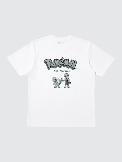 ユニクロ『ポケットモンスター』シリーズUTコレクション第2弾「ポケモン UT」カラー：00 WHITE
