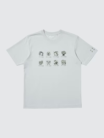 ユニクロ『ポケットモンスター』シリーズUTコレクション第2弾「ポケモン UT」カラー： 03 GRAY