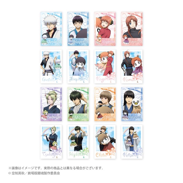 てるてる坊主ver. 描き下ろしトレーディングチェキ風カード　単品 385円(税込)/BOX 6,160円(税込)