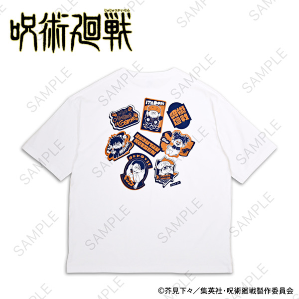 TVアニメ『呪術廻戦』× nhutoons　「ビッグTシャツA（ステッカーグラフィック）」