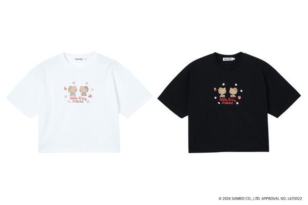 【MILKFED. x HELLO KITTY】SUN-KISSED F2F S/S TEE