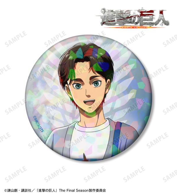 描き下ろし シミラールックver. 第2弾 75mmホログラム缶バッジ